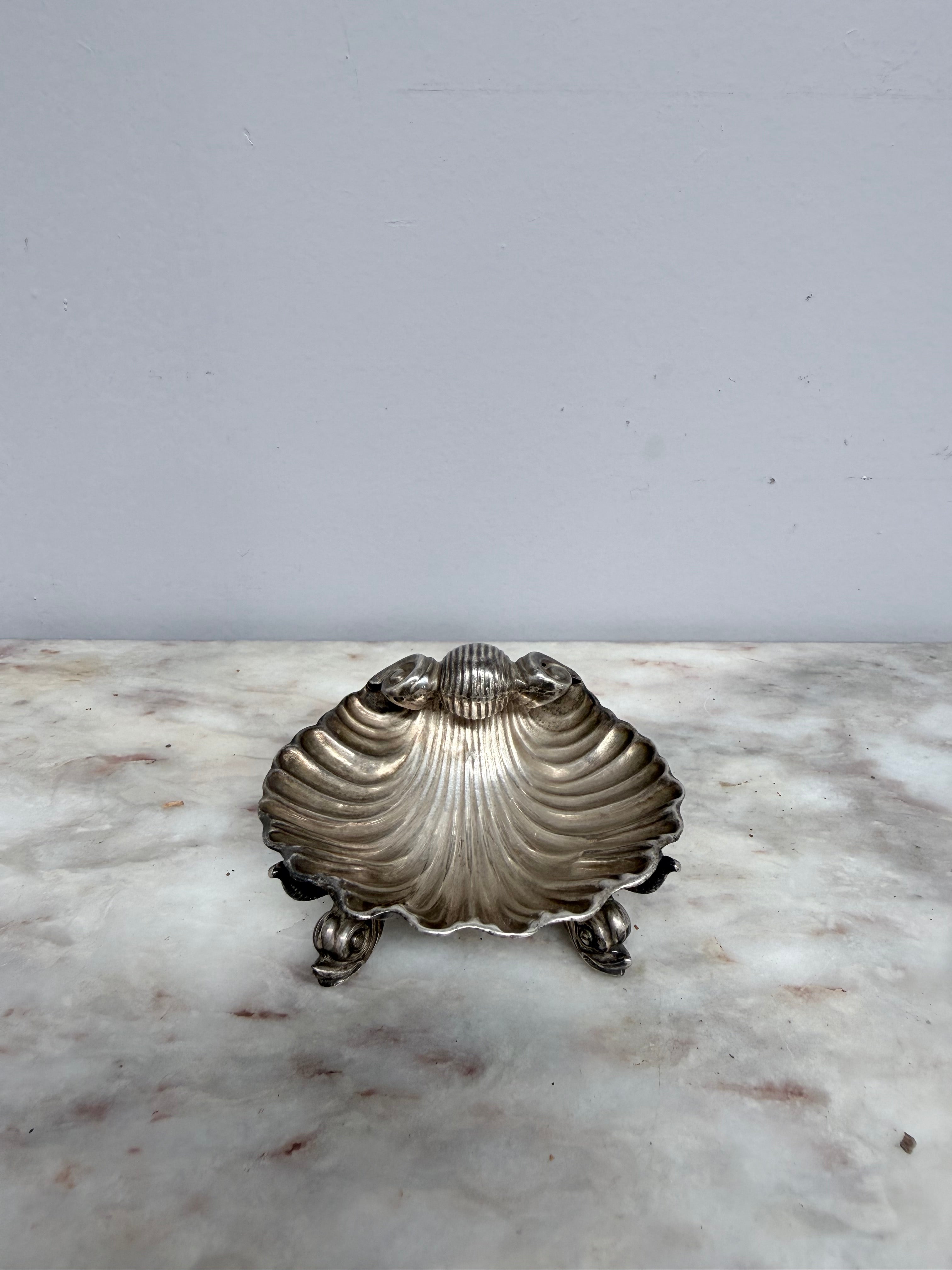 Birmingham Sterling Silver Shell Shaped Dish | Antique & Vintage | Moonee Ponds Antiques | Australia Wide Delivery