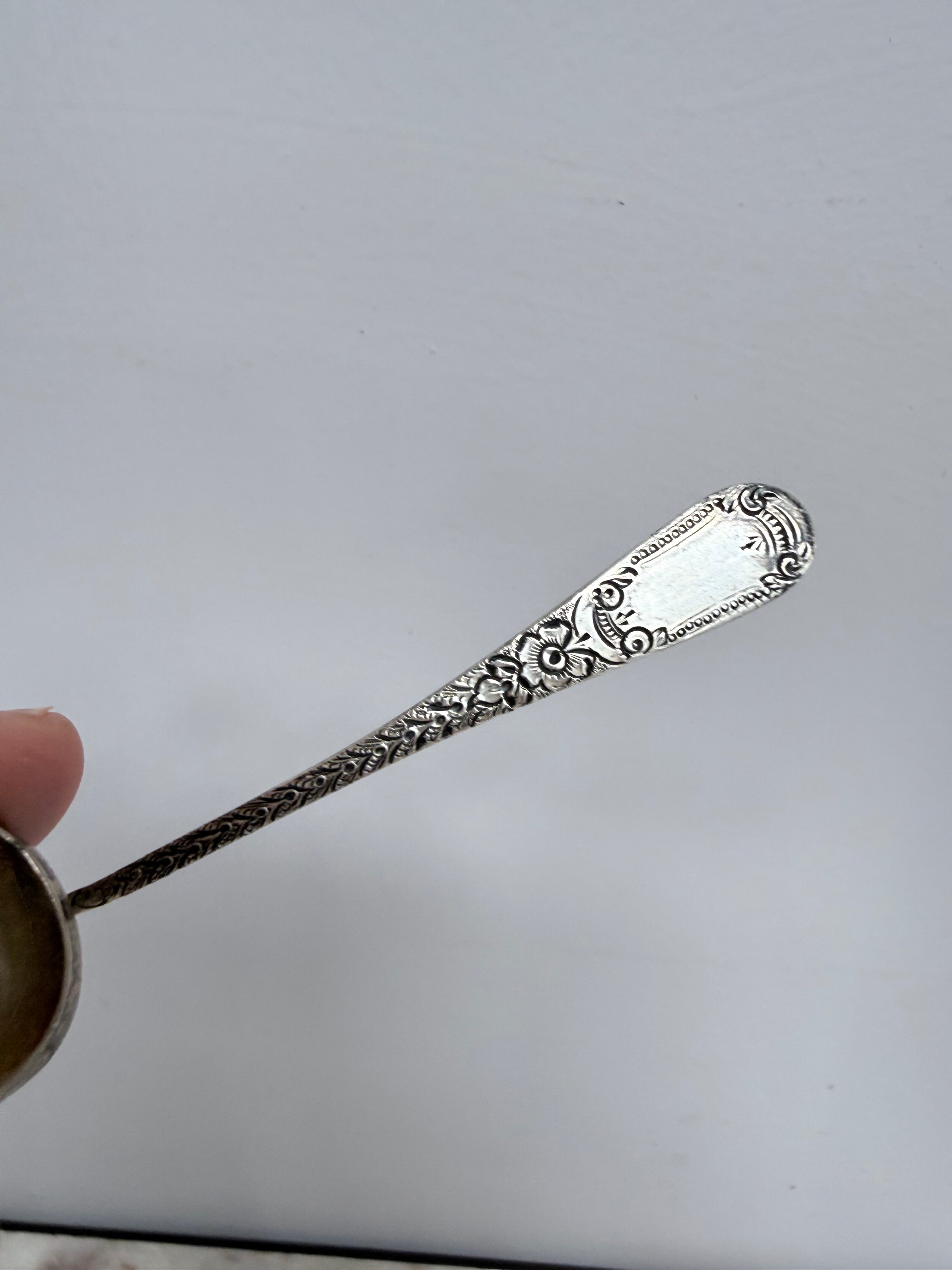 Late Victorian Birmingham Silver Sugar / Tea Caddy Spoon | Antique & Vintage | Moonee Ponds Antiques | Australia Wide Delivery