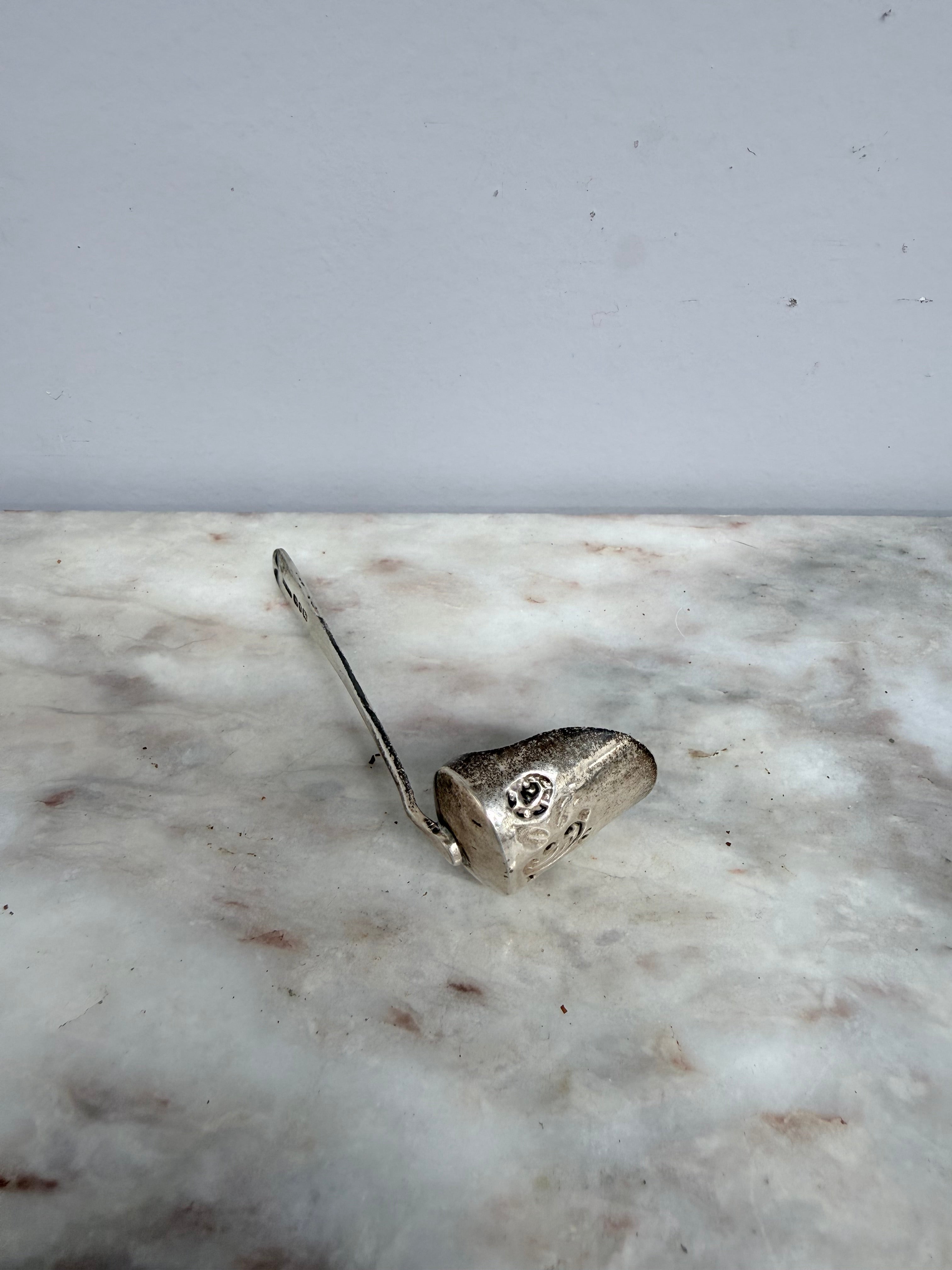 Late Victorian Birmingham Silver Sugar / Tea Caddy Spoon | Antique & Vintage | Moonee Ponds Antiques | Australia Wide Delivery
