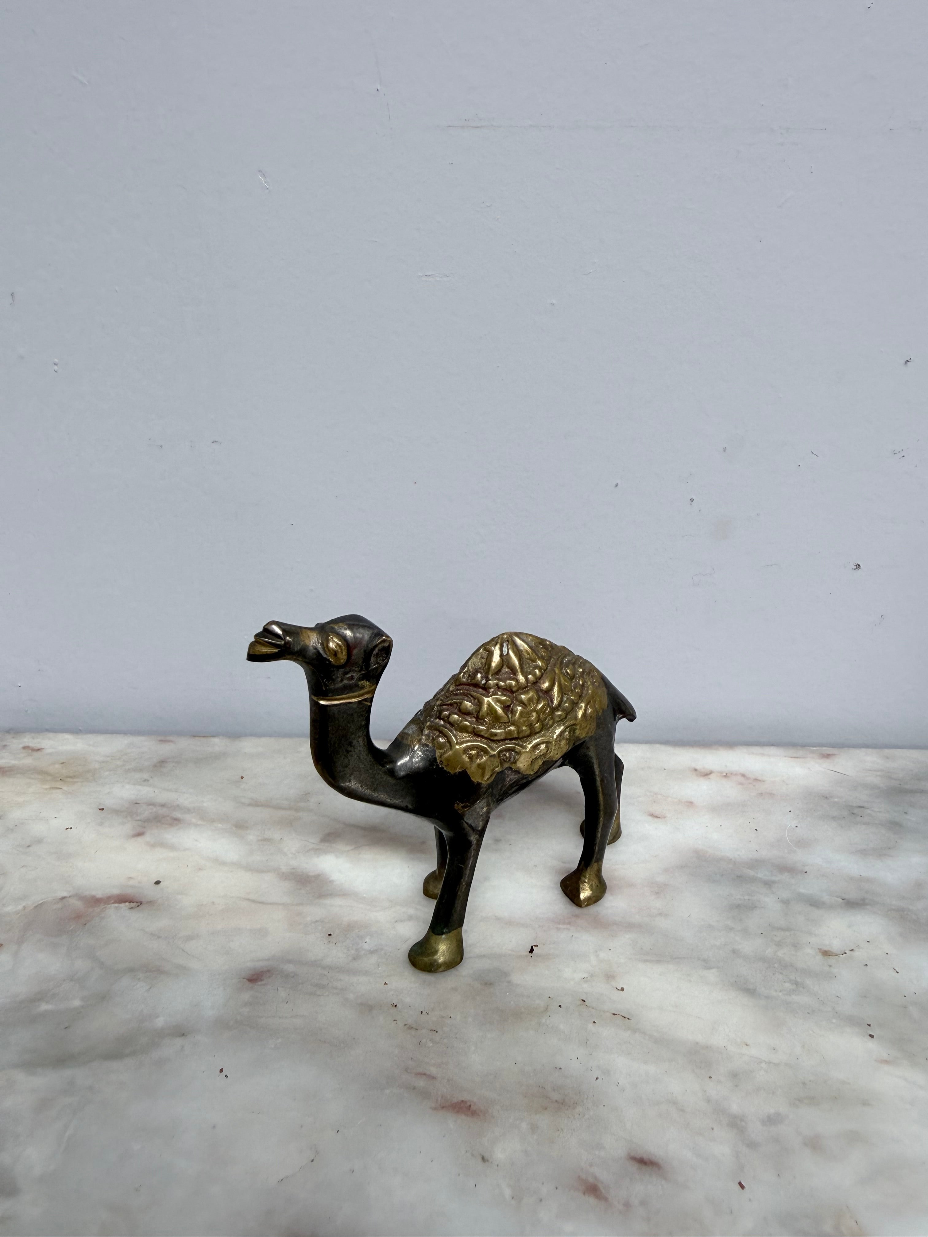 Vintage Brass Camel Figurine | Antique & Vintage | Moonee Ponds Antiques | Australia Wide