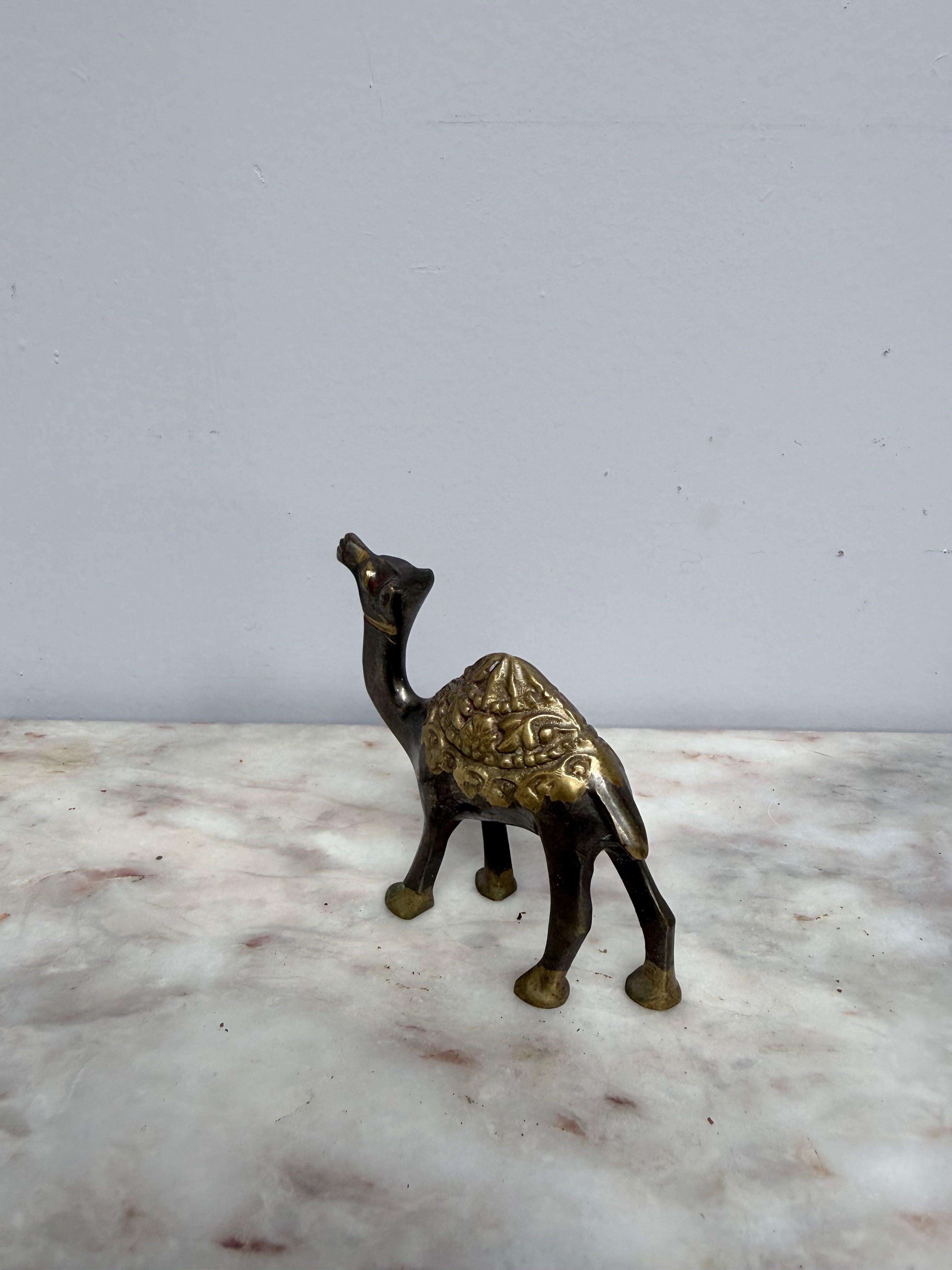 Vintage Brass Camel Figurine | Antique & Vintage | Moonee Ponds Antiques | Australia Wide