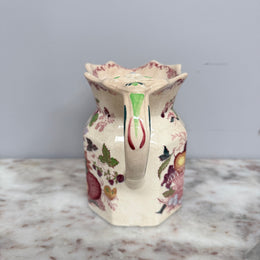 Antique Mason's Ironstone Fruit Basket Jug