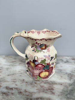 Antique Mason's Ironstone Fruit Basket Jug | Antique & Vintage | Moonee Ponds Antiques | Australia Wide Delivery