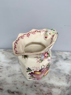 Antique Mason's Ironstone Fruit Basket Jug | Antique & Vintage | Moonee Ponds Antiques | Australia Wide Delivery