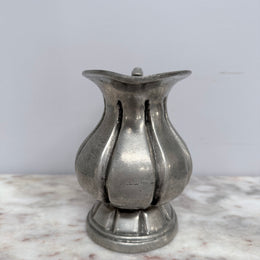 Vintage Stamped Pewter Jug
