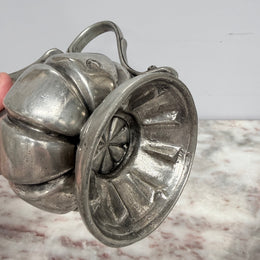 Vintage Stamped Pewter Jug