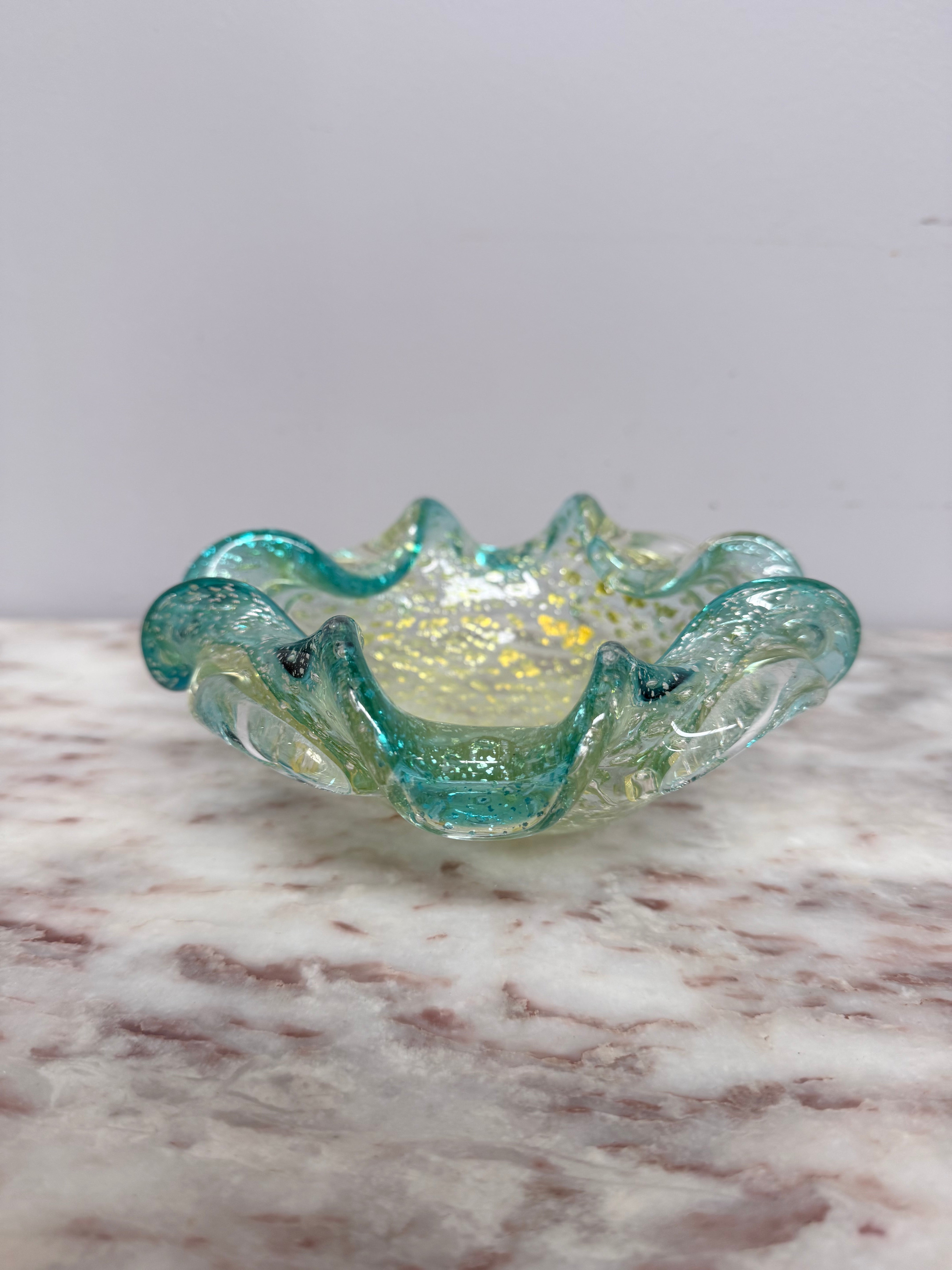 Murano Glass Aventurine Bowl | Antique & Vintage | Moonee Ponds Antiques | Australia Wide Delivery