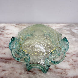 Murano Glass Aventurine Bowl
