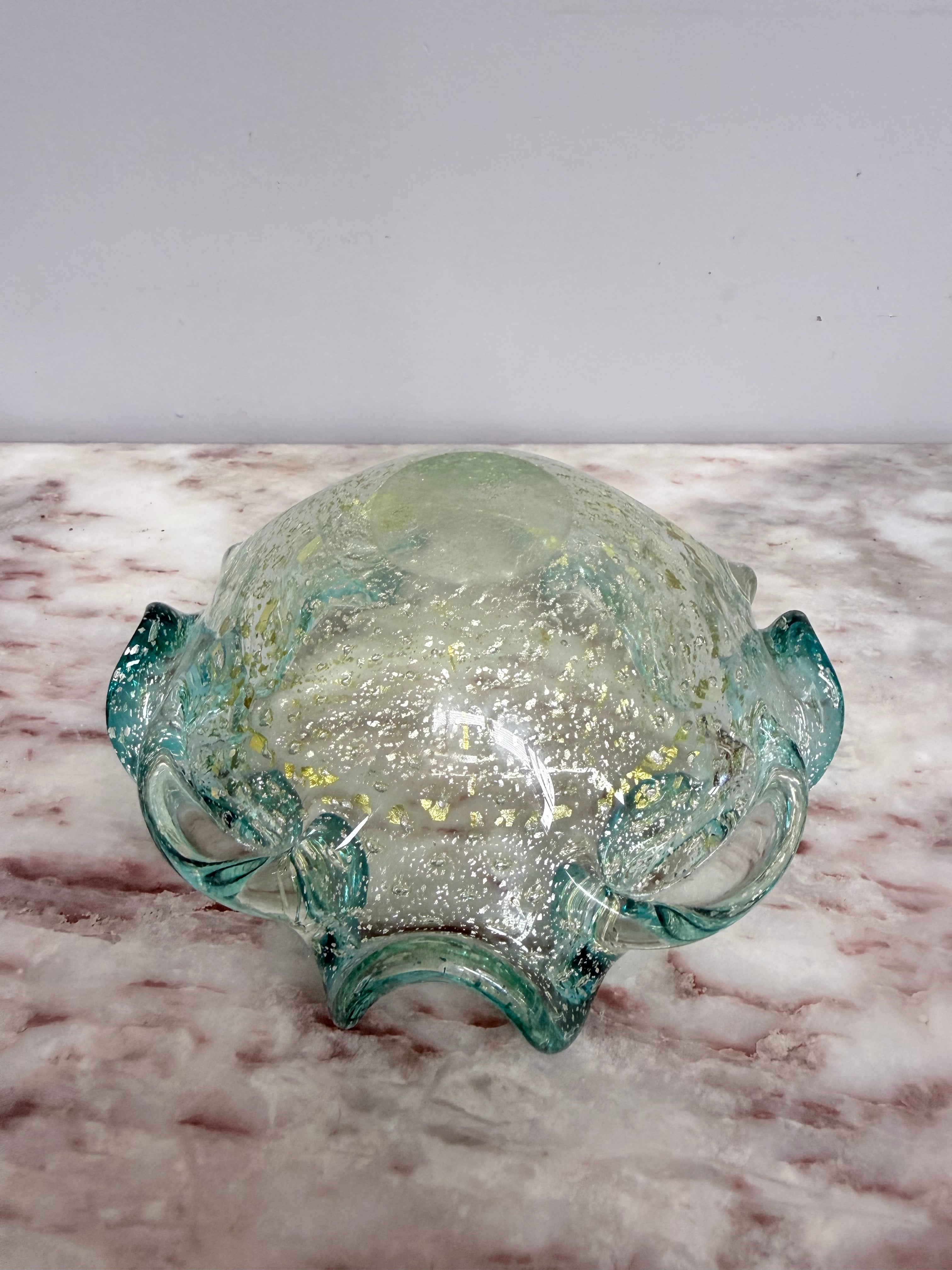 Murano Glass Aventurine Bowl | Antique & Vintage | Moonee Ponds Antiques | Australia Wide Delivery