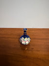 Miniature Blue Venetian Hand Painted Glass Vase | Antique & Vintage | Moonee Ponds Antiques | Australia Wide Delivery