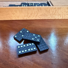 Vintage Dominoes Set in Orig Box