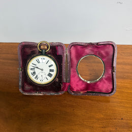 Antique Pocket/Desk Watch in Case