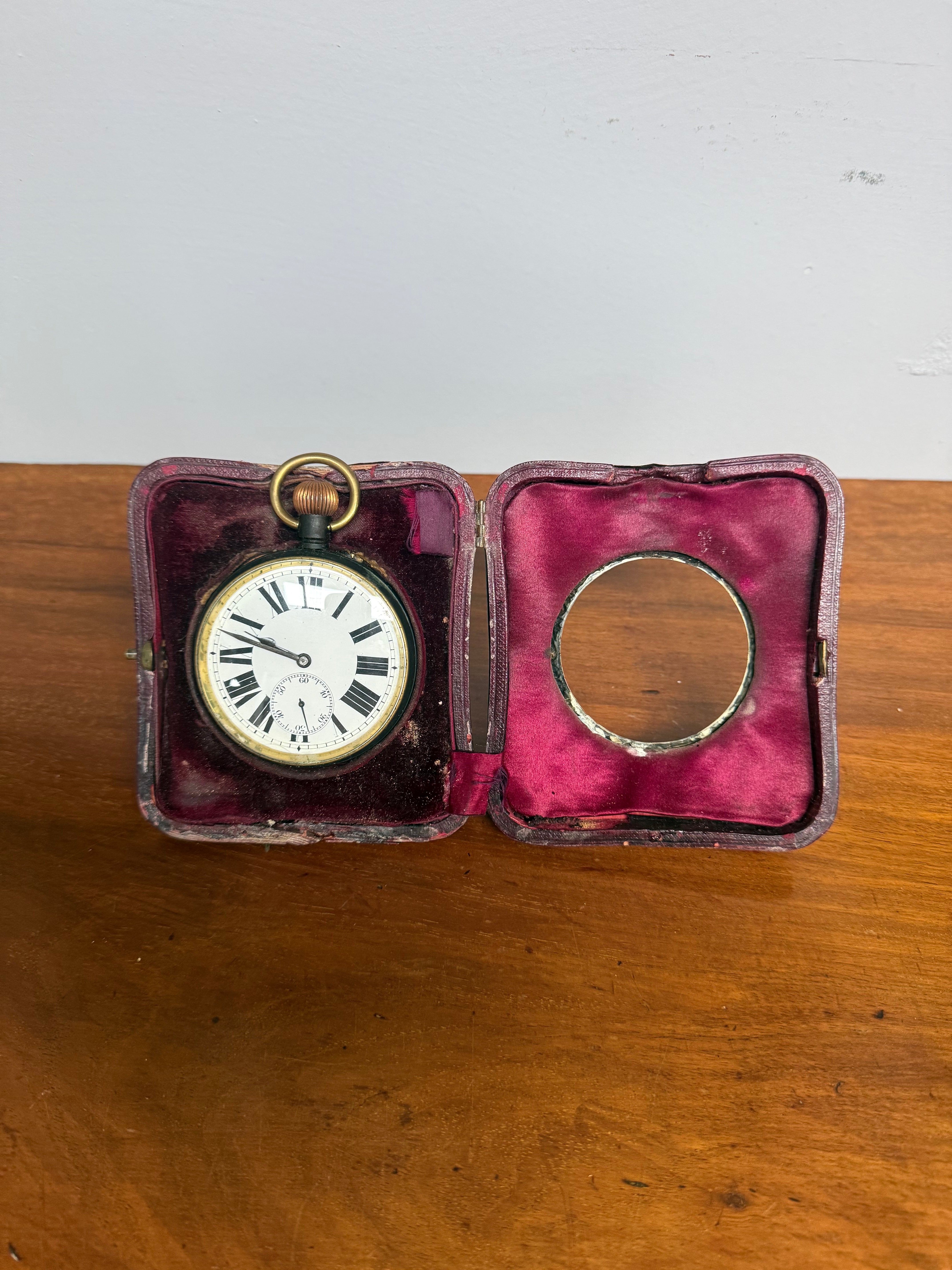 Superb Antique Pocket/Desk Watch in Case