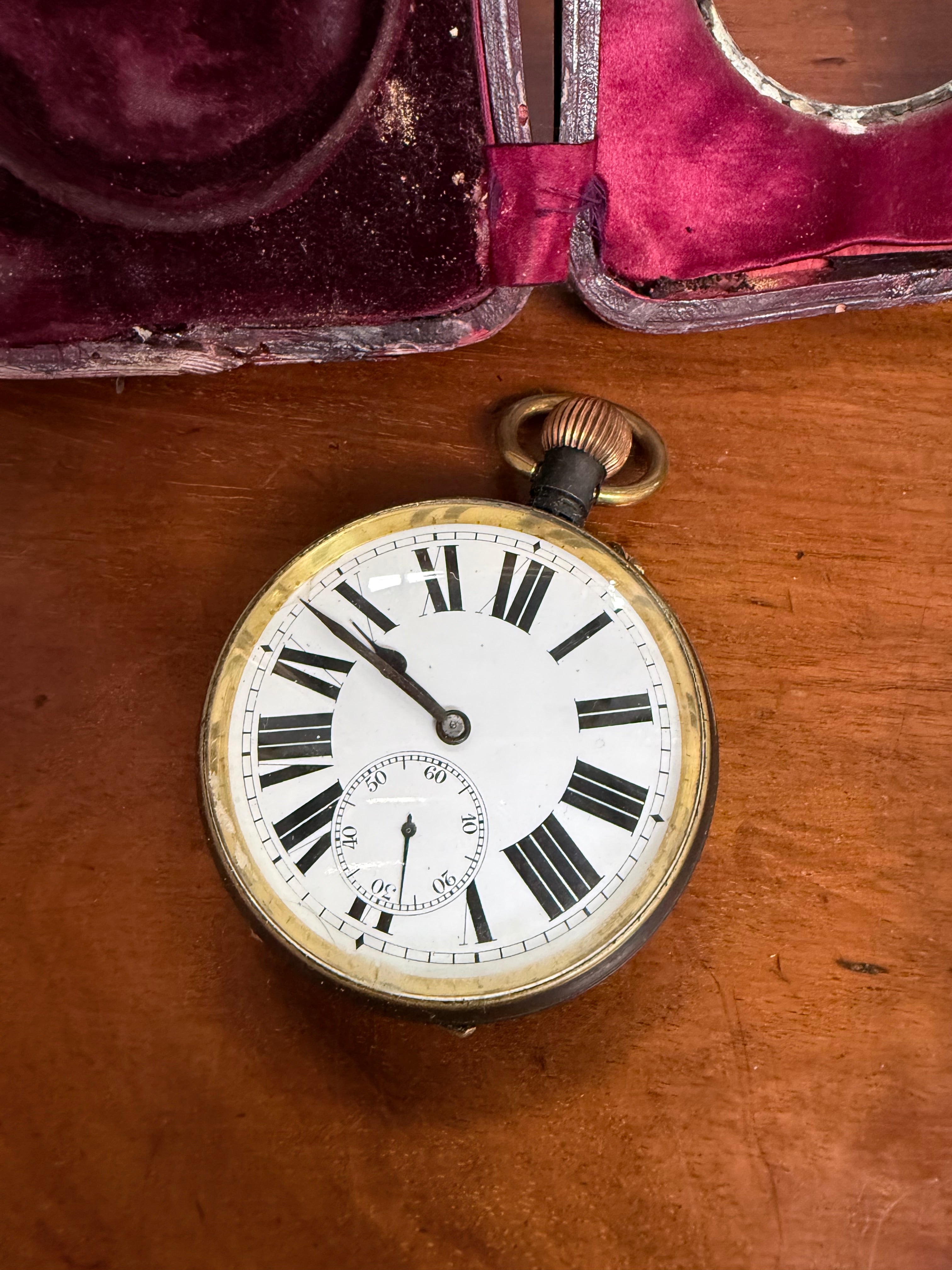 Superb Antique Pocket/Desk Watch in Case | Antique & Vintage | Moonee Ponds Antiques | Australia Wide
