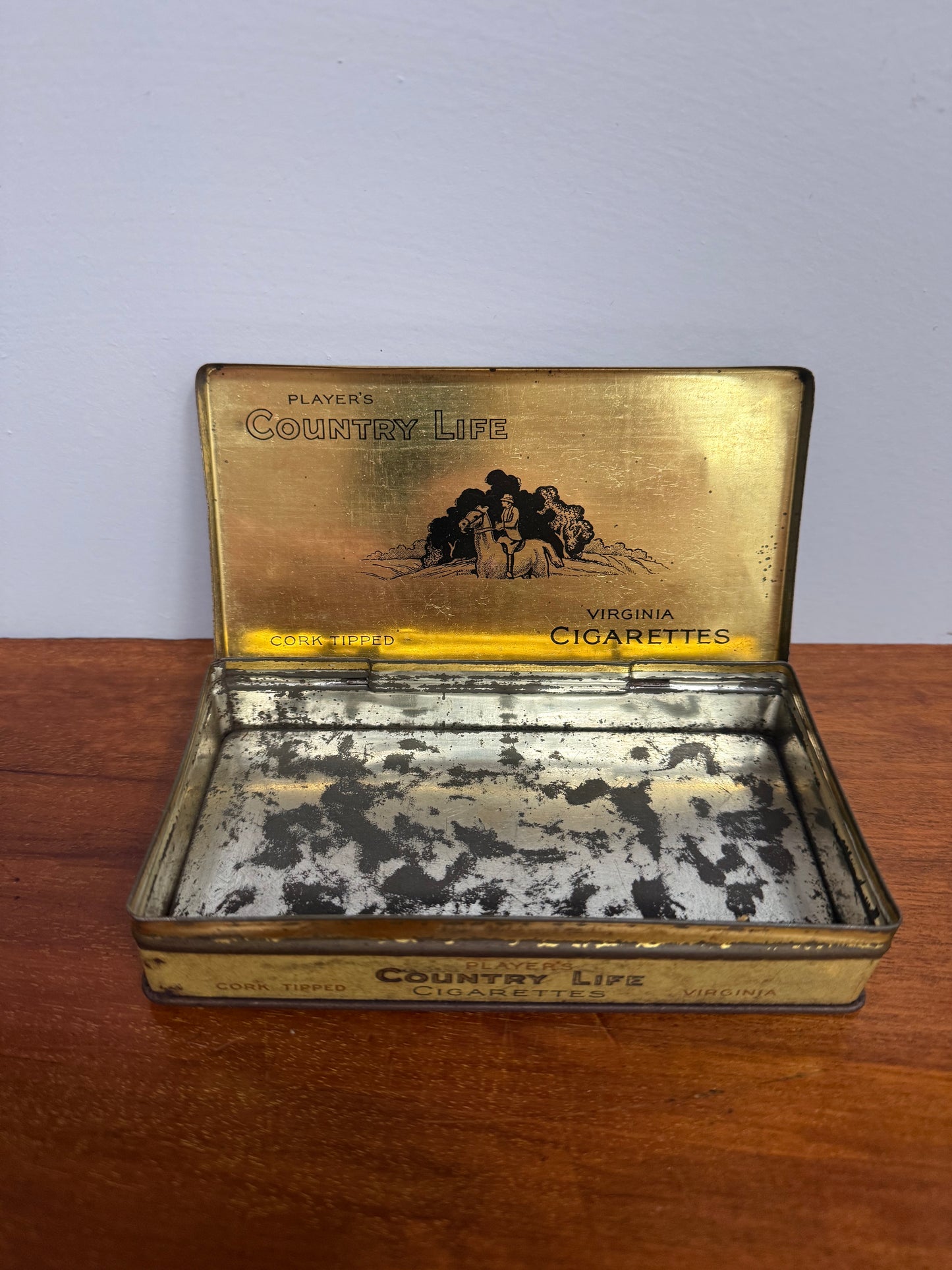 Vintage Players Country Life Cigarettes Tin