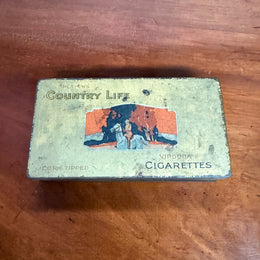 Vintage Players Country Life Cigarettes Tin