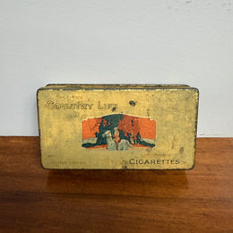 Vintage Players Country Life Cigarettes Tin