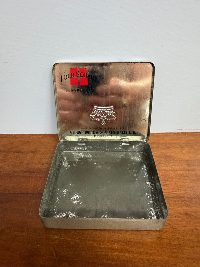 Vintage Royal Tour Elizabeth Cigarette Tin