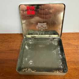 Vintage Royal Tour Elizabeth Cigarette Tin