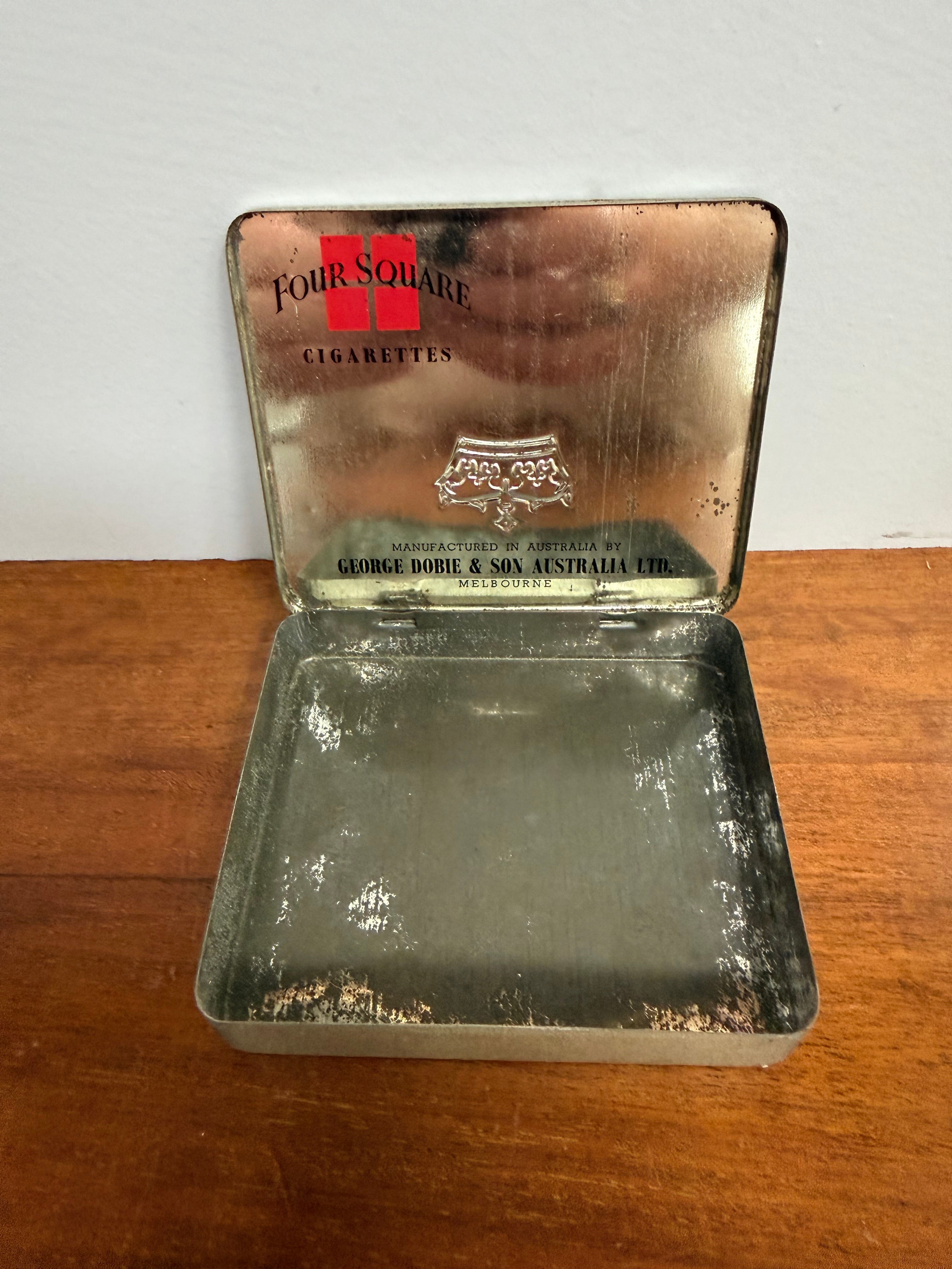 Vintage Royal Tour Elizabeth Cigarette Tin | Antique & Vintage | Moonee Ponds Antiques | Australia Wide Delivery