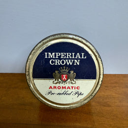 Vintage Imperial Crown Tobacco Tin