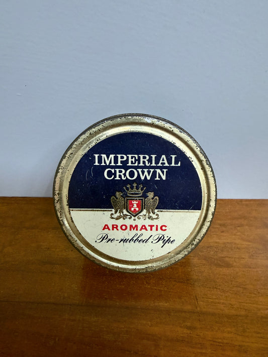 Vintage Imperial Crown Tobacco Tin