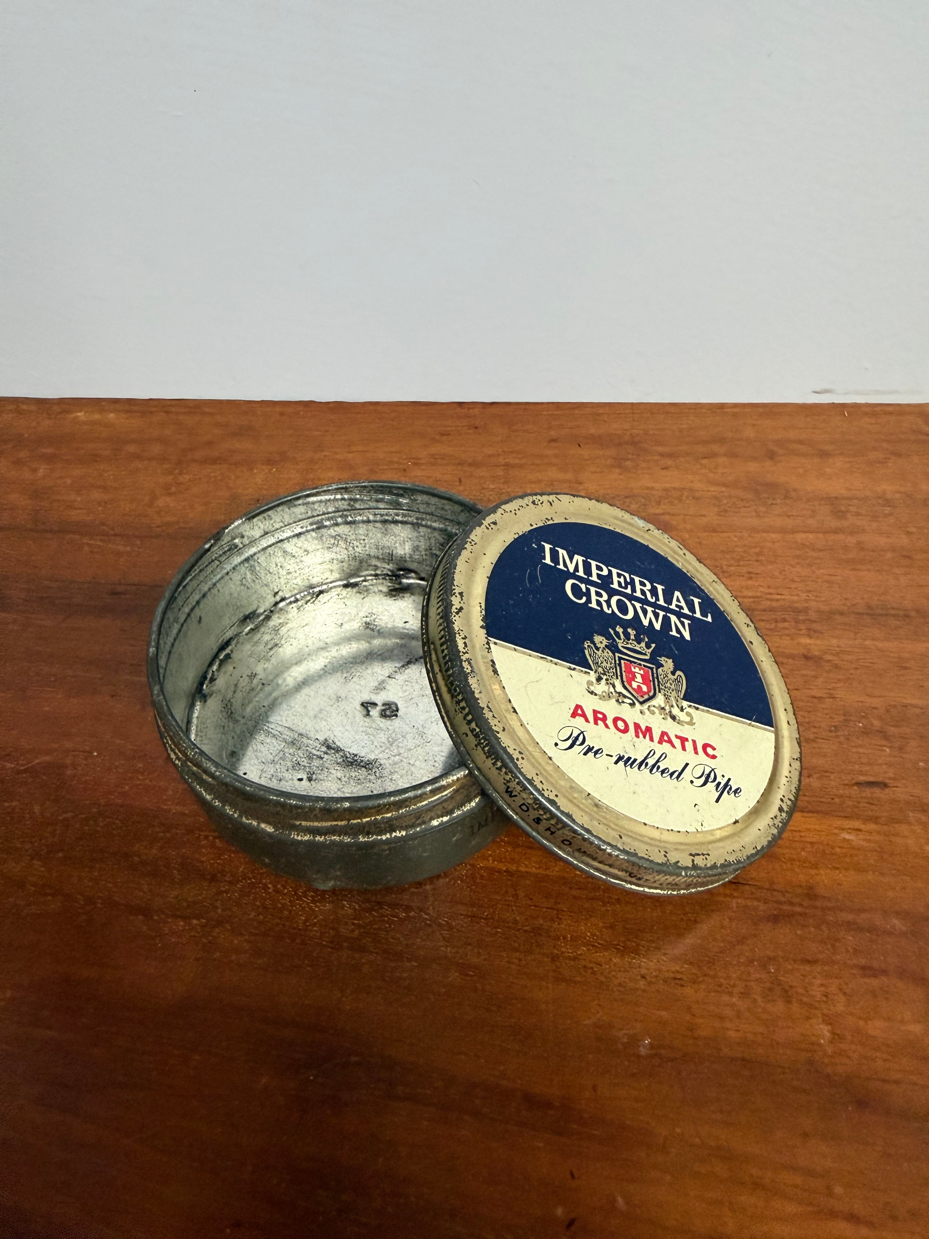 Vintage Imperial Crown Tobacco Tin | Antique & Vintage | Moonee Ponds Antiques | Australia Wide Delivery