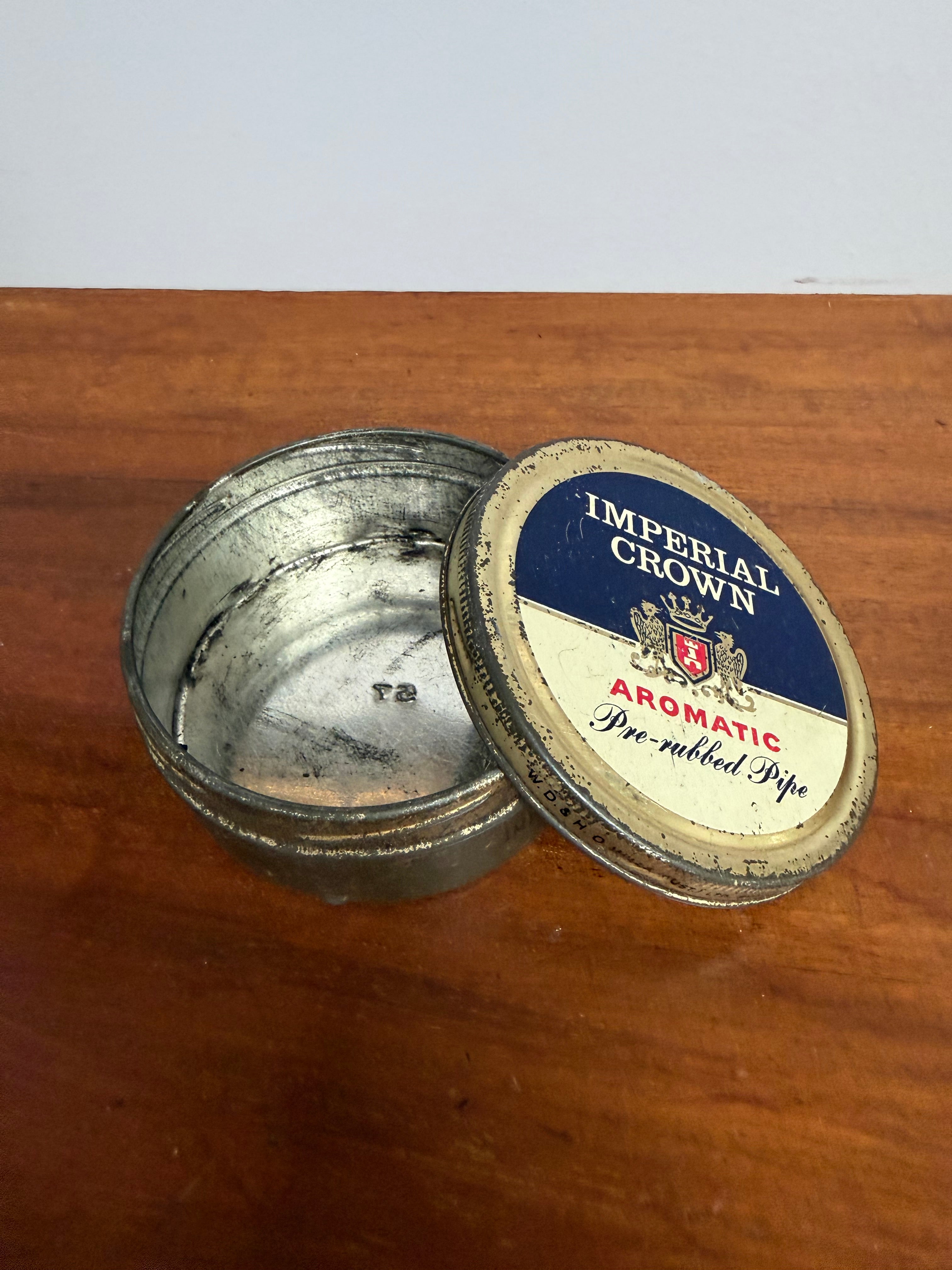 Vintage Imperial Crown Tobacco Tin | Antique & Vintage | Moonee Ponds Antiques | Australia Wide Delivery