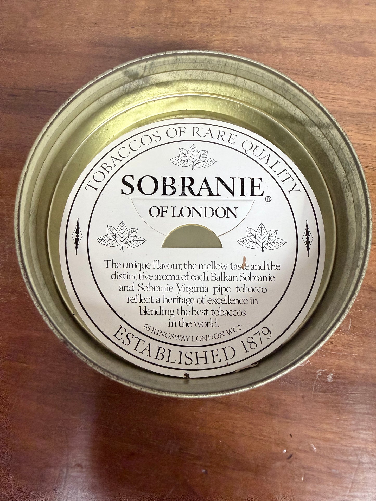 Vintage 'The Balkan Sobranie' Tobacco Tin