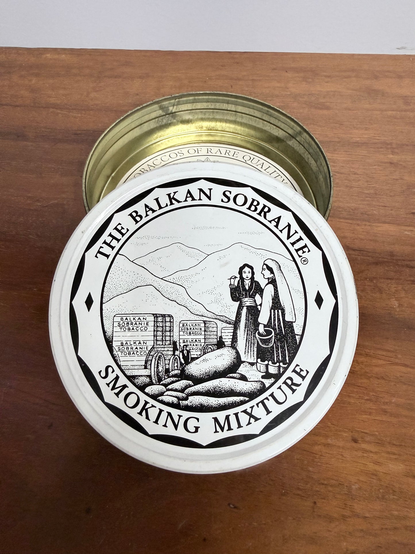 Vintage 'The Balkan Sobranie' Tobacco Tin