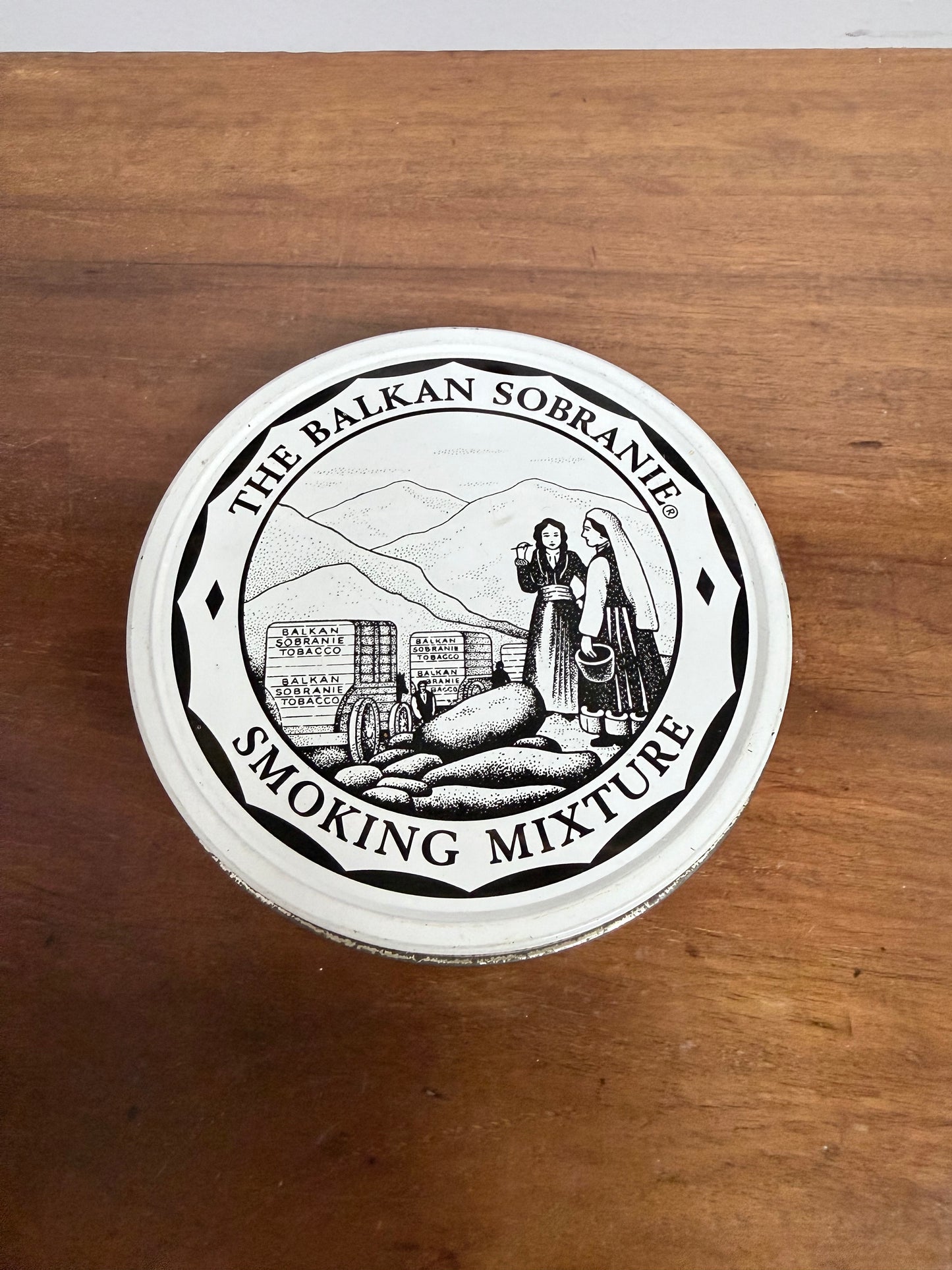 Vintage 'The Balkan Sobranie' Tobacco Tin
