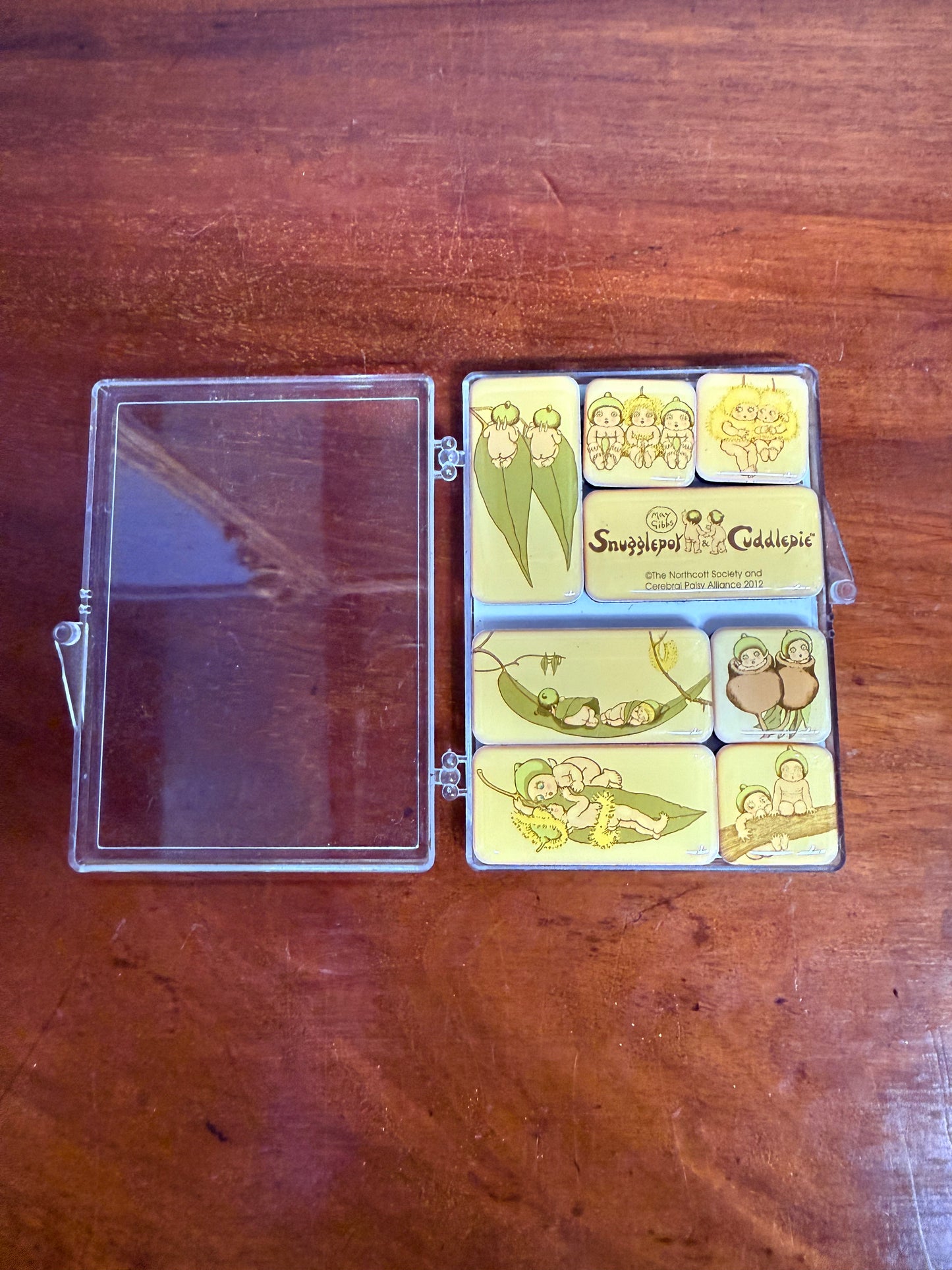 Vintage May Gibbs Mini Fridge Magnets Set