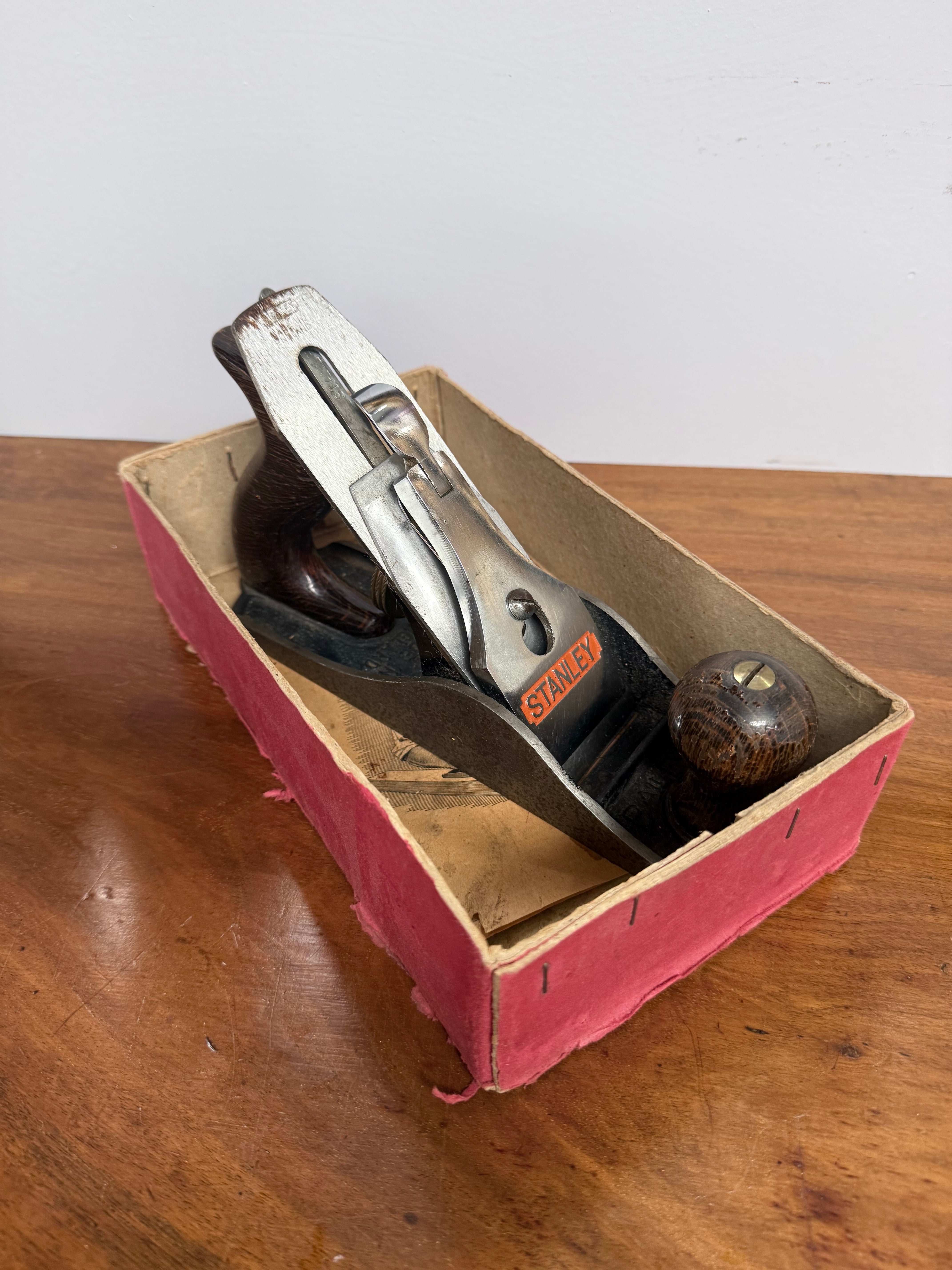 Vintage Stanley No 4 Bailey Plane Original Box & Instructions | Antique & Vintage | Moonee Ponds Antiques | Australia Wide Delivery