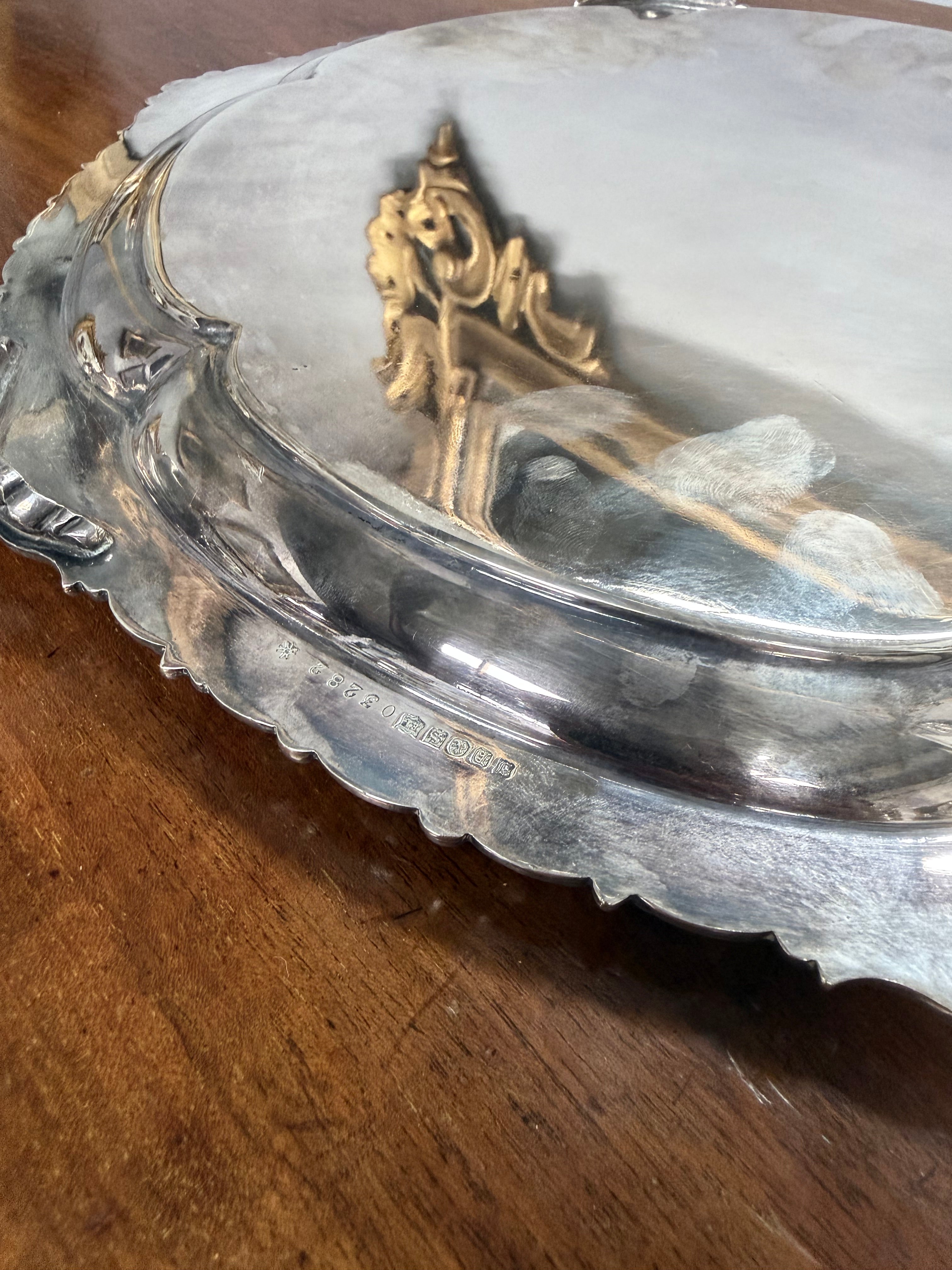 Victorian Silver Plated Serving Tray | Antique & Vintage | Moonee Ponds Antiques | Australia Wide
