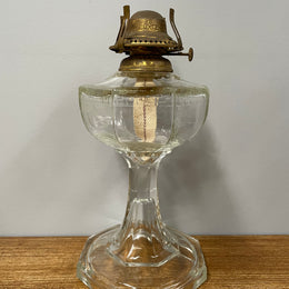 Edwardian Glass Kero Lamp