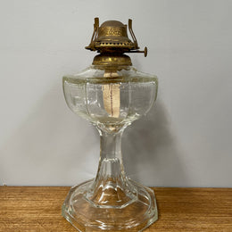 Edwardian Glass Kero Lamp