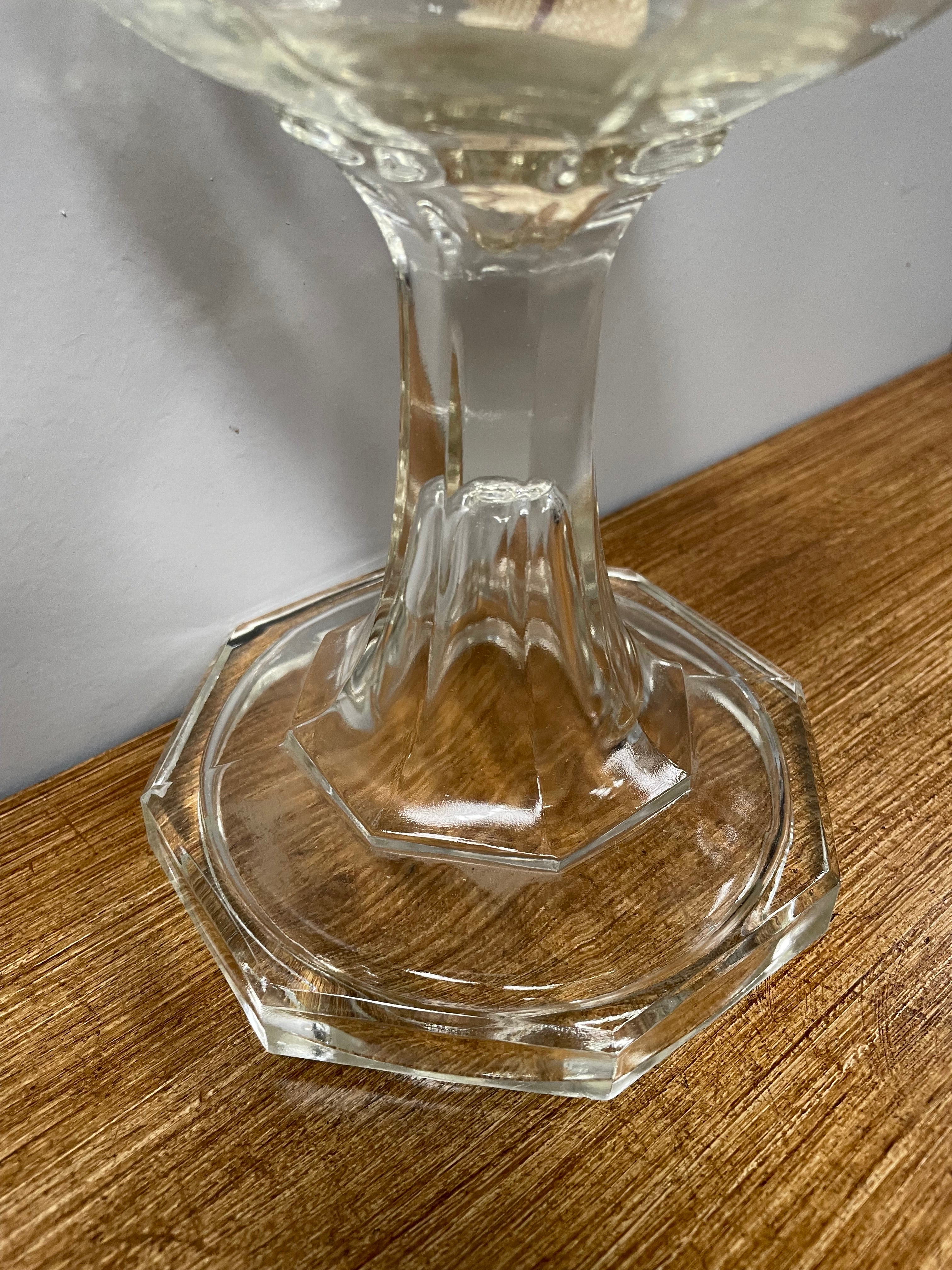 Edwardian Glass Kero Lamp | Antique & Vintage | Moonee Ponds Antiques | Australia Wide Delivery