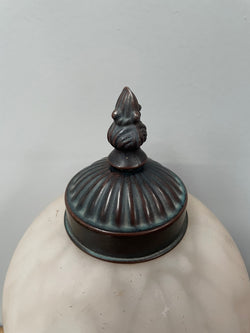Vintage Lamp With Glass Shade | Antique & Vintage | Moonee Ponds Antiques | Australia Wide Delivery