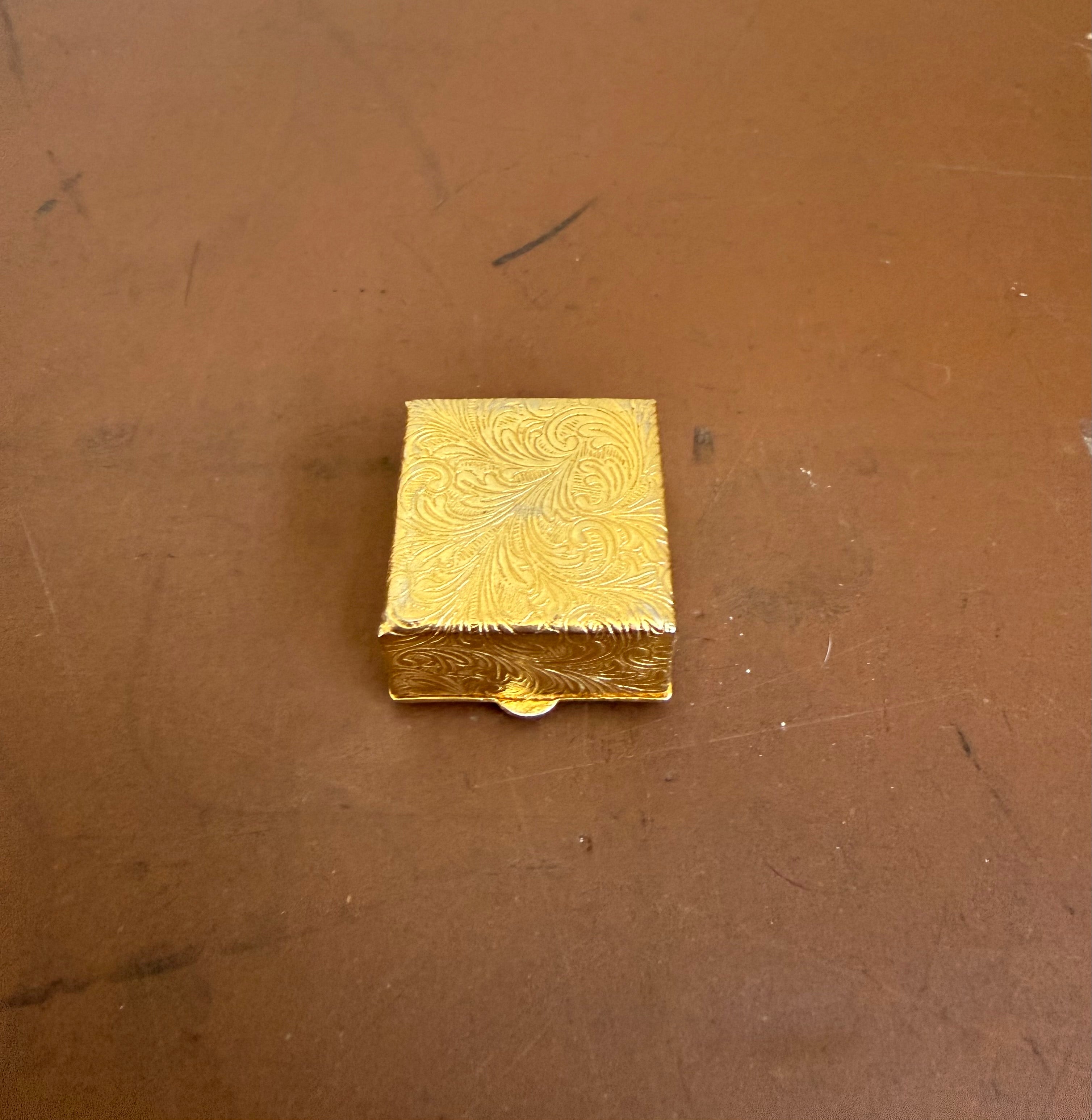 Italian Micro Mosaic Pill Box