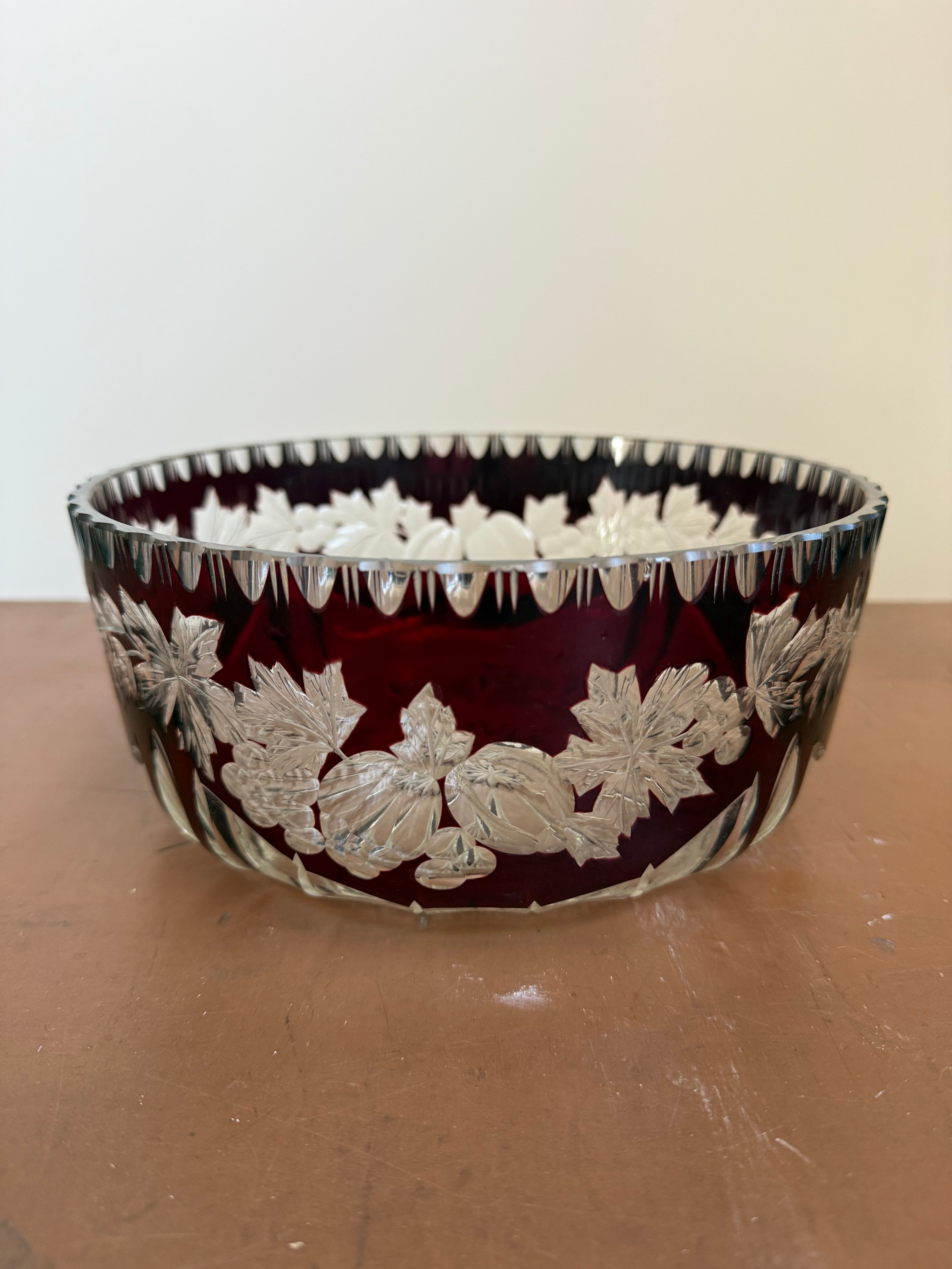 Vintage Ruby West. German Bowl