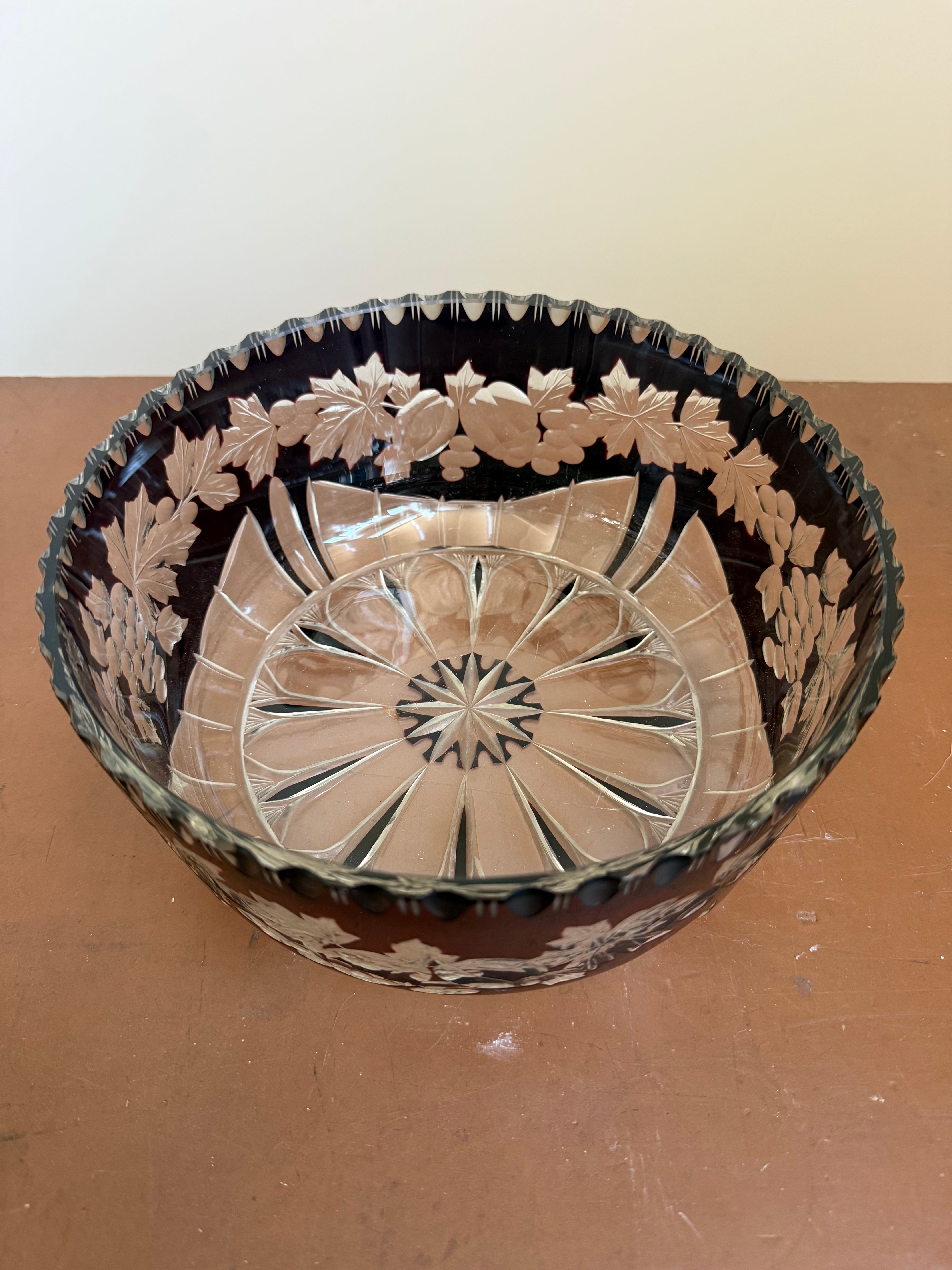 Vintage Ruby West. German Bowl