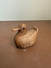 Vintage Wooden Duck Hidden Compartment Figure/Box