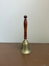 Vintage Brass & Timber Bell Circa 1960's