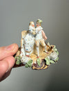 Miniature Figure/Statue Depicting Courting Couple C1890's