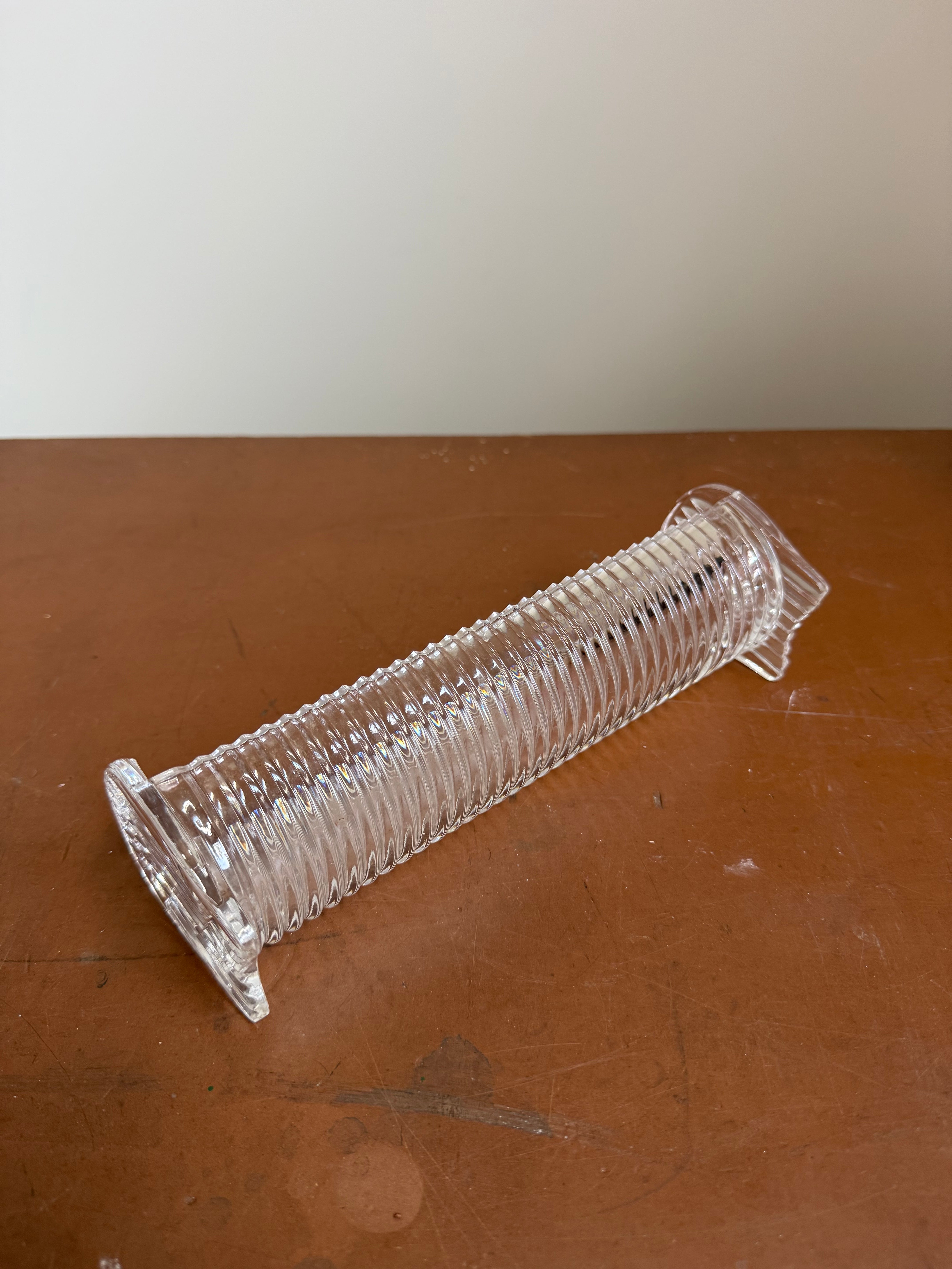 Vintage Cut Crystal Cracker Tray C1970's