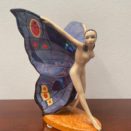 Stunning Limited Edition Carlton Ware Butterfly Girl