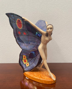 Stunning Limited Edition Carlton Ware Butterfly Girl | Antique & Vintage | Moonee Ponds Antiques | Australia Wide Delivery