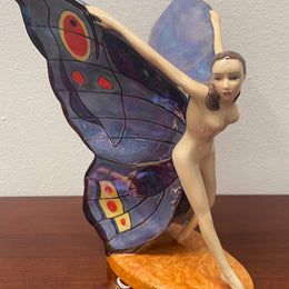 Stunning Limited Edition Carlton Ware Butterfly Girl
