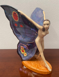 Stunning Limited Edition Carlton Ware Butterfly Girl | Antique & Vintage | Moonee Ponds Antiques | Australia Wide Delivery