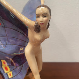 Stunning Limited Edition Carlton Ware Butterfly Girl